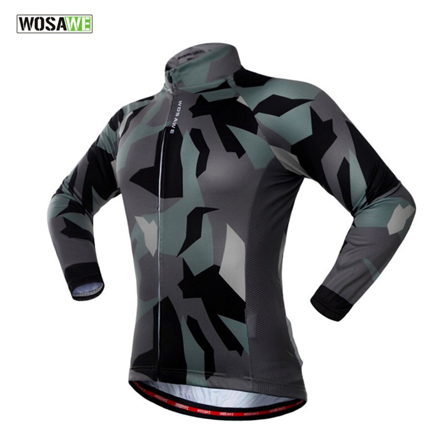 WOSAWE Quick Dry Ŭ Jersey  Sleeve    Mens Shirt   Racing ž Ŭ Clothings